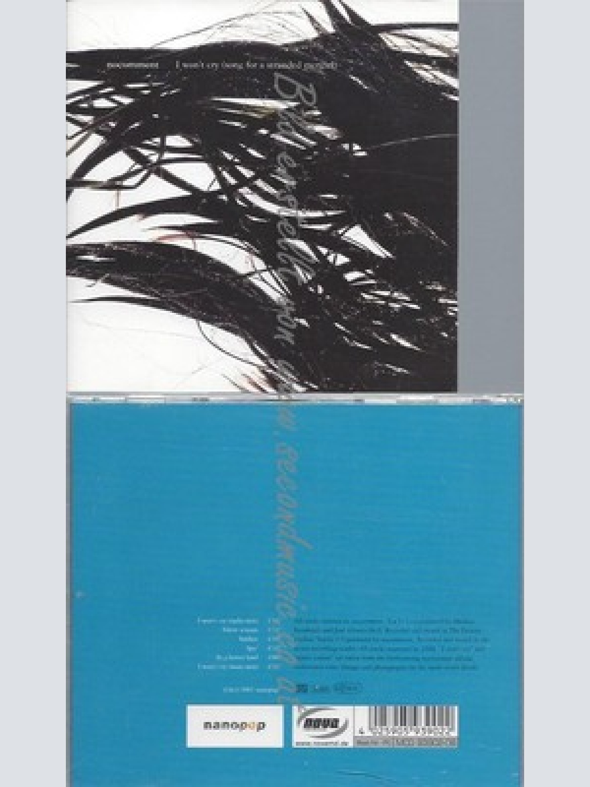 CD--NO COMMENT--I WON'T CRY | SINGLE