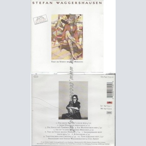 CD--STEFAN WAGGERSHAUSEN--TIEF IM SUEDEN MEINES HERZENS
