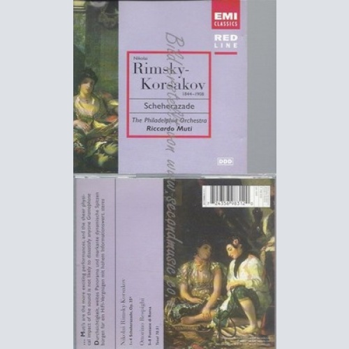 CD--RESPIGHI -SINFONISCHE DICHTUNGEN- / RICCARDO MUTI, PDO, RIMSKY-KORSSAKOFF -K