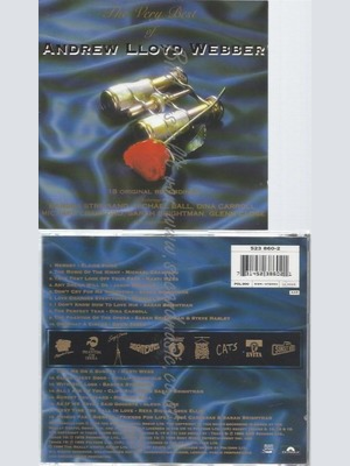 CD--OST UND ANDREW LLOYD WEBBER - THE VERY BEST OF ANDREW LLOYD WEBBER