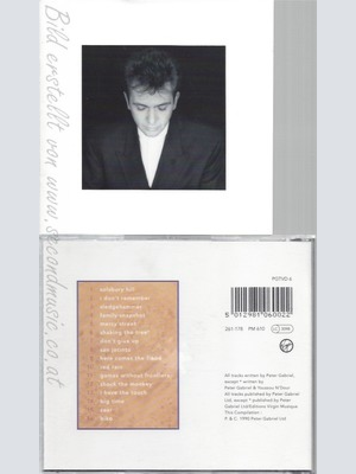 CD--PETER GABRIEL - - - IMPORT -- SHAKING THE TREE