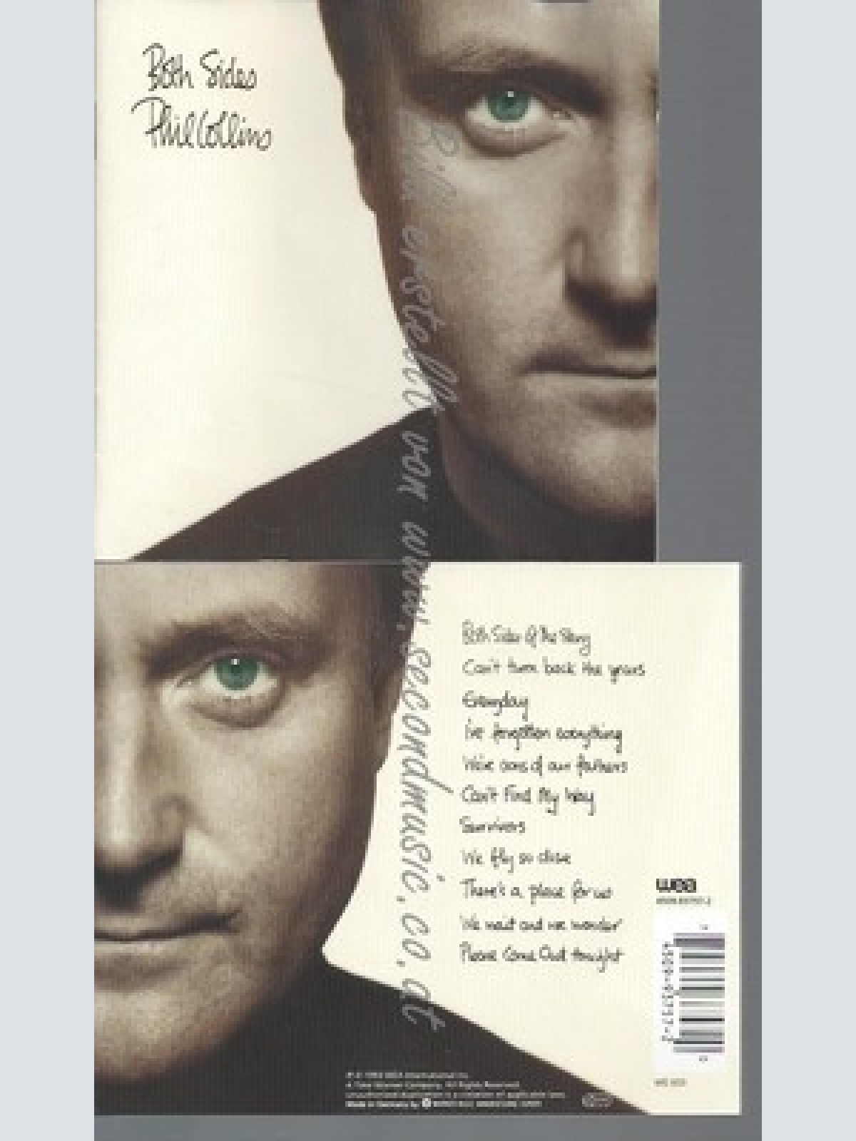 CD--PHIL COLLINS - - -- BOTH SIDES
