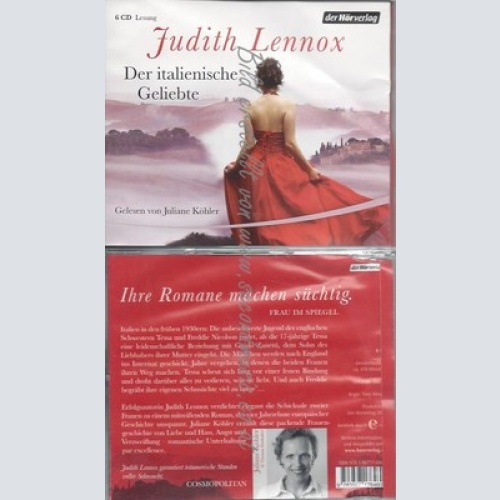 CD--JUDITH LENNOX UND JULIANE KÖHLER  GEKÜRZTE AUSGABE -- DER ITALIENISCHE GELIE