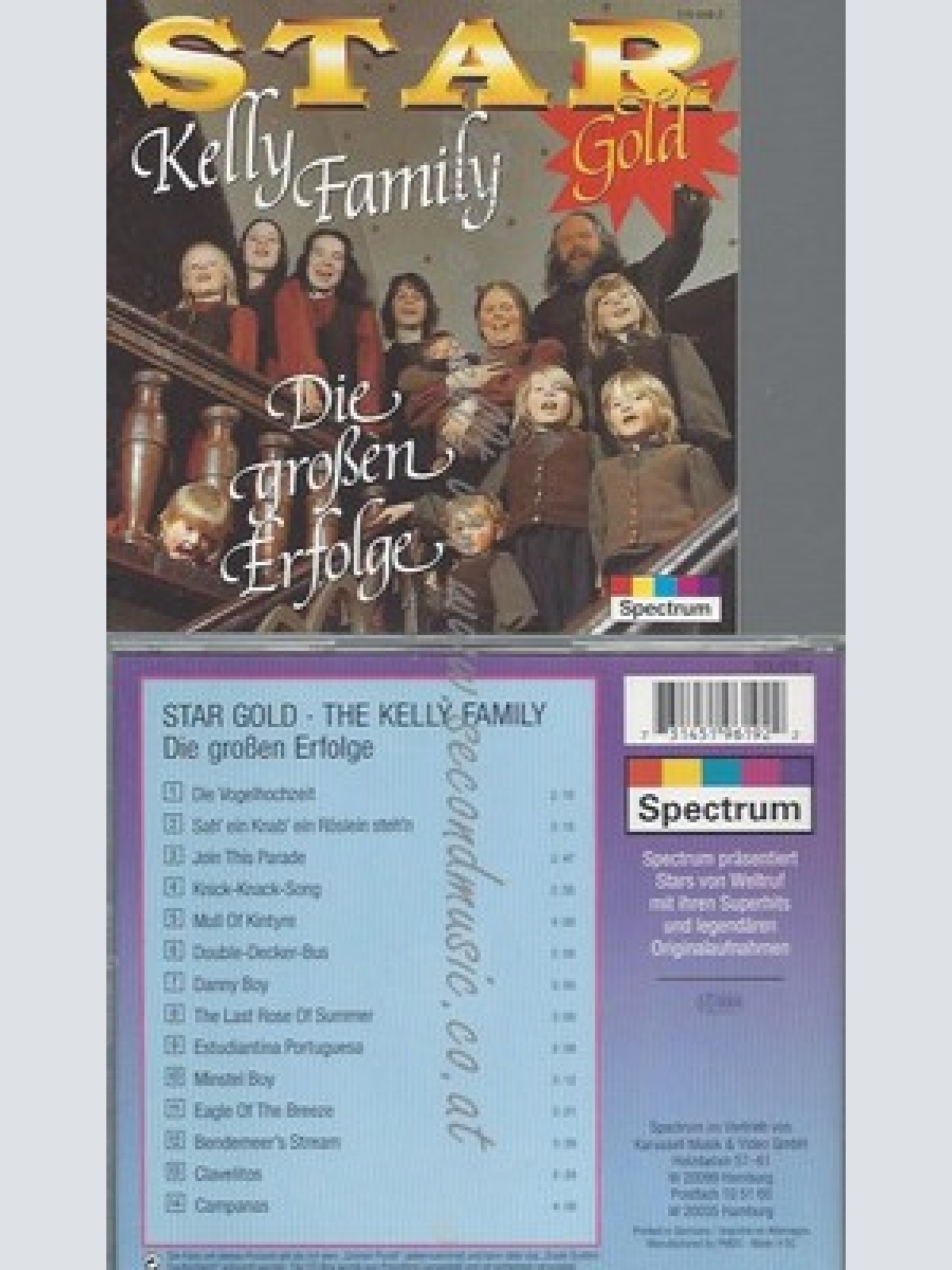 CD--KELLY-FAMILY - - -- STAR GOLD