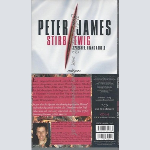 CD--PETER JAMES--STIRB REIB--AUDIOBOOK--7CDS