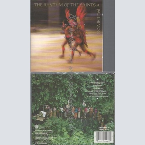 CD--PAUL SIMON - - -- THE RHYTHM OF THE SAINTS