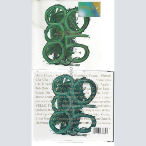 CD--YELLO - - -- YELLO  -  THE NEW MIX IN ONE GO --VERTIGO SWIRL