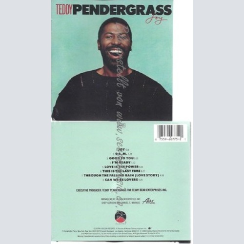 CD--TEDDY PENDERGRASS - - -- JOY