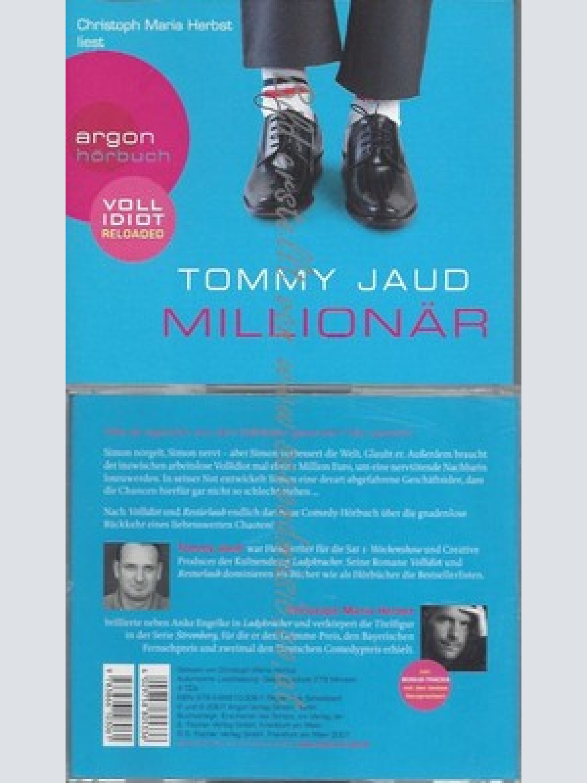 CD--TOMMY JAUD -19. JULI  - - AUDIOBOOK -- MILLIONAER