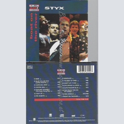 CD--STYX - - - IMPORT -- BOAT ON A RIVER