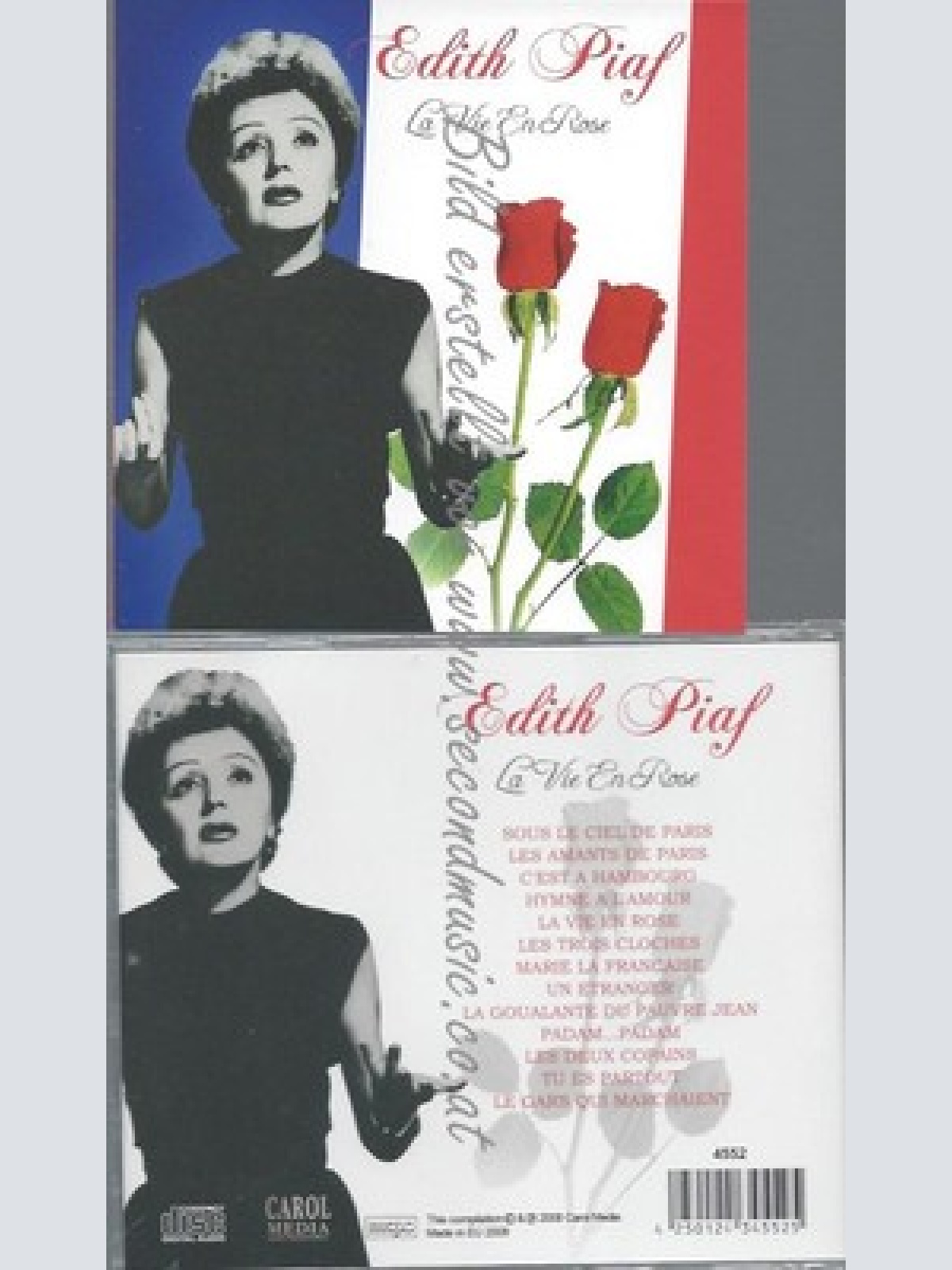 CD--EDITH PIAF - - -- LA VIE EN ROSE