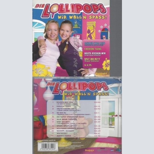 CD--DIE LOLLIPOPS - - -- WIR WOLL'N SPASS!
