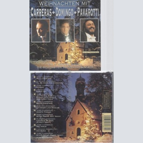 CD-- WEIHNACHTEN MIT CARRERAS, DOMINGO, PAVAROTTI