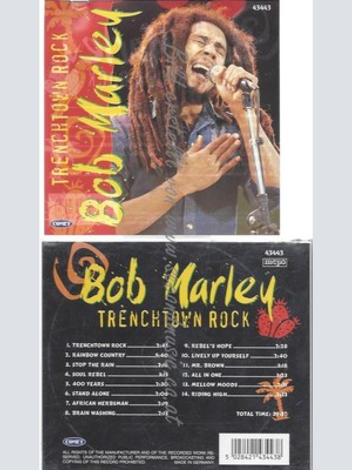 CD--BOB MARLEY--TRENCHTOWN ROCK
