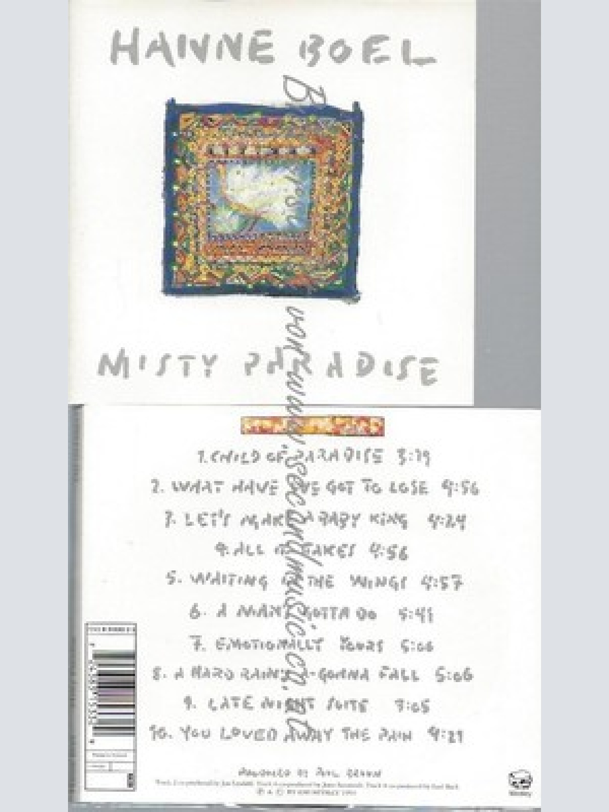 CD--HANNE BOEL - - -- MISTY PARADISE