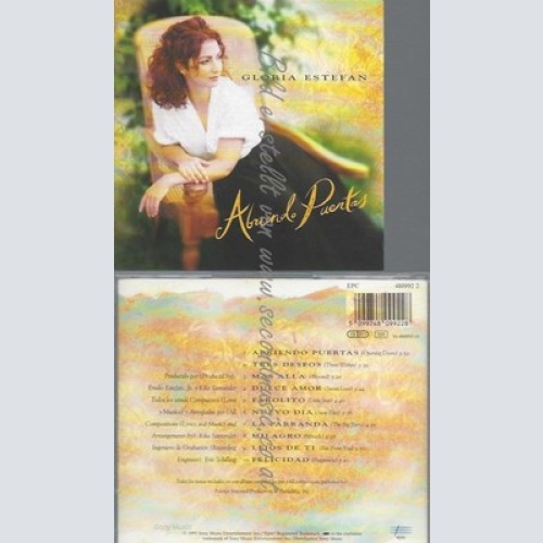 CD--GLORIA ESTEFAN - - -- ABRIENDO PUERTAS