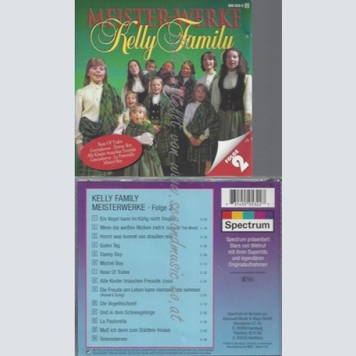 CD--KELLY FAMILY - - -- MEISTERSTUECKE-KELLY FAMILY --FOLGE 2