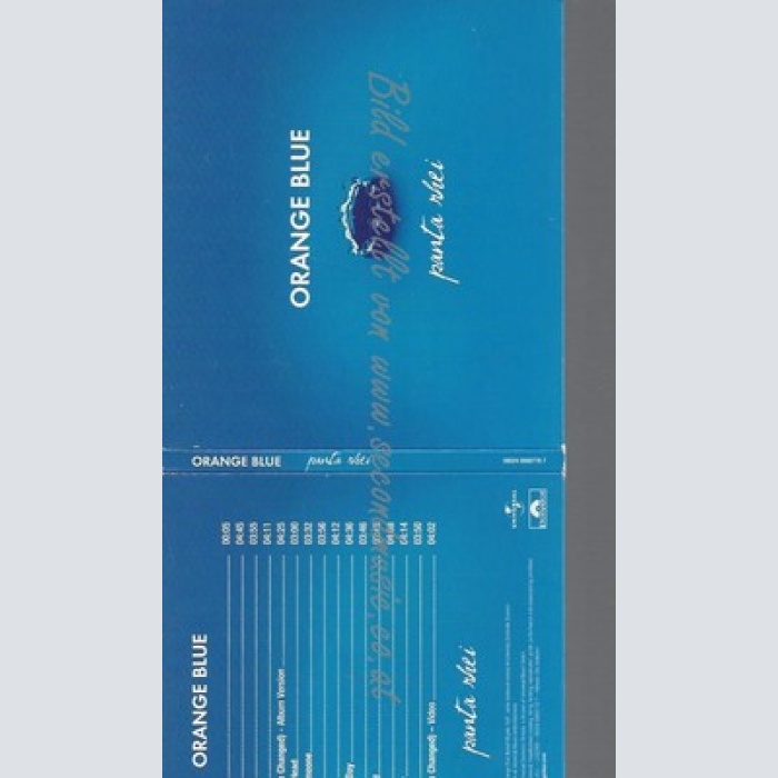 CD--ORANGE BLUE - - - LIMITED EDITION -- PANTA RHEI -LTD.EDT.-