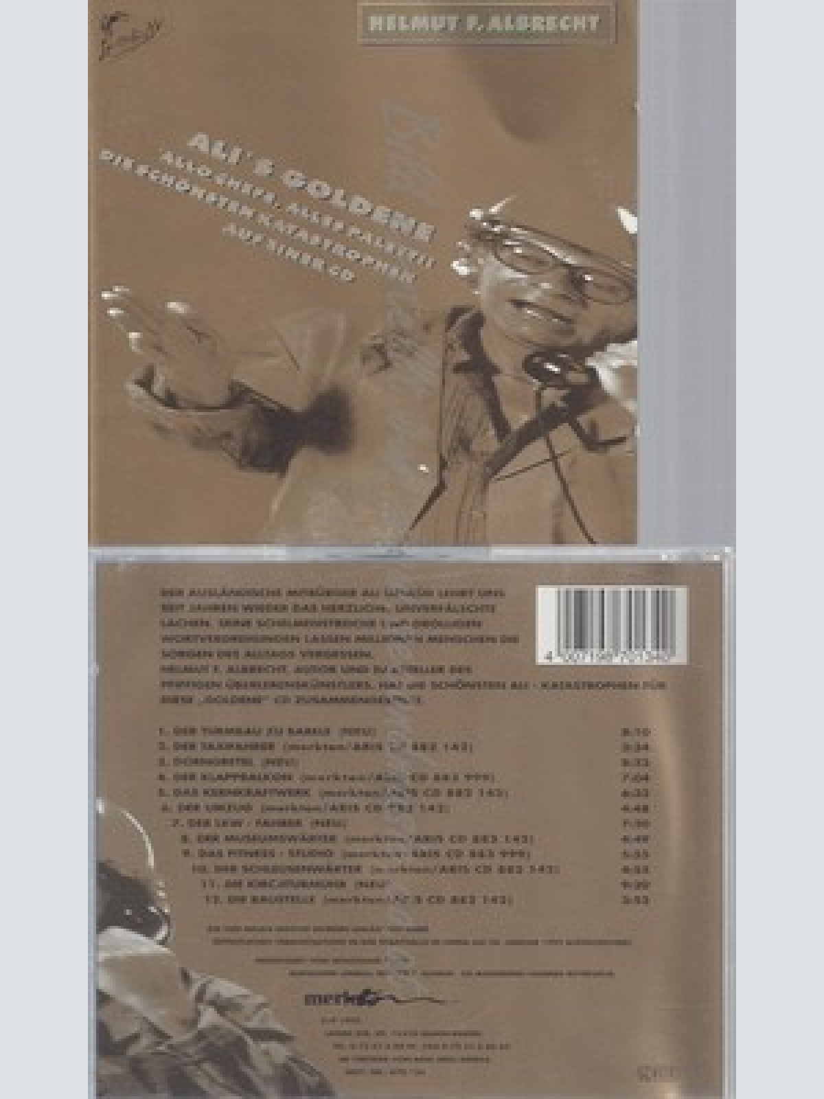 CD--HELMUT F. ALBRECHT UND HELMUT F. ALBRECHT - - -- ALI'S GOLDENE - ALLO CHEFE,