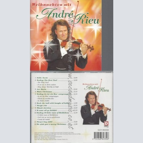 CD--ANDRE RIEU - - -- WEIHNACHTEN MIT ANDRE RIEU
