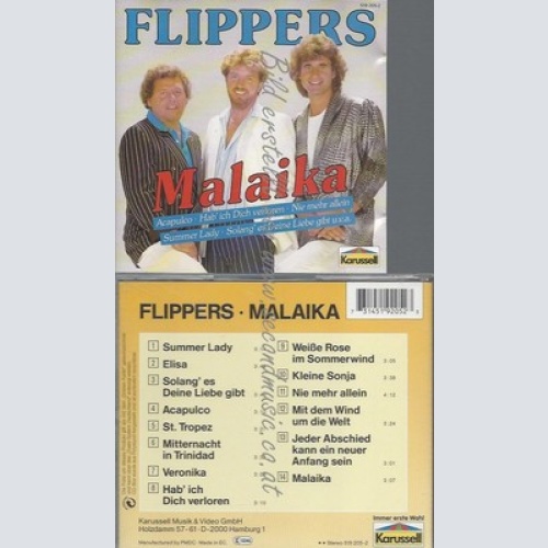 CD--DIE FLIPPERS - - -- MALAIKA