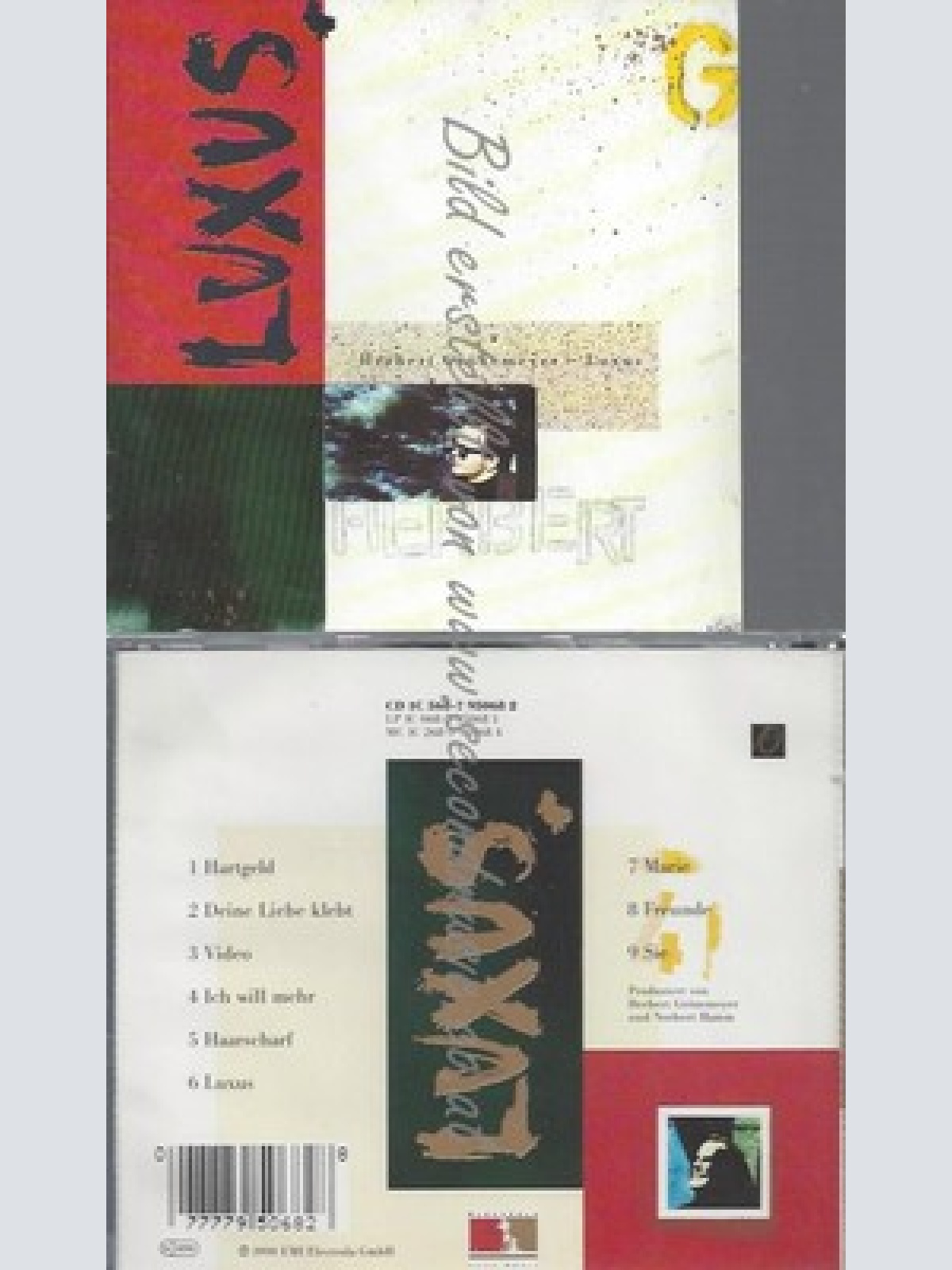 CD--HERBERT GRÖNEMEYER - - -- LUXUS