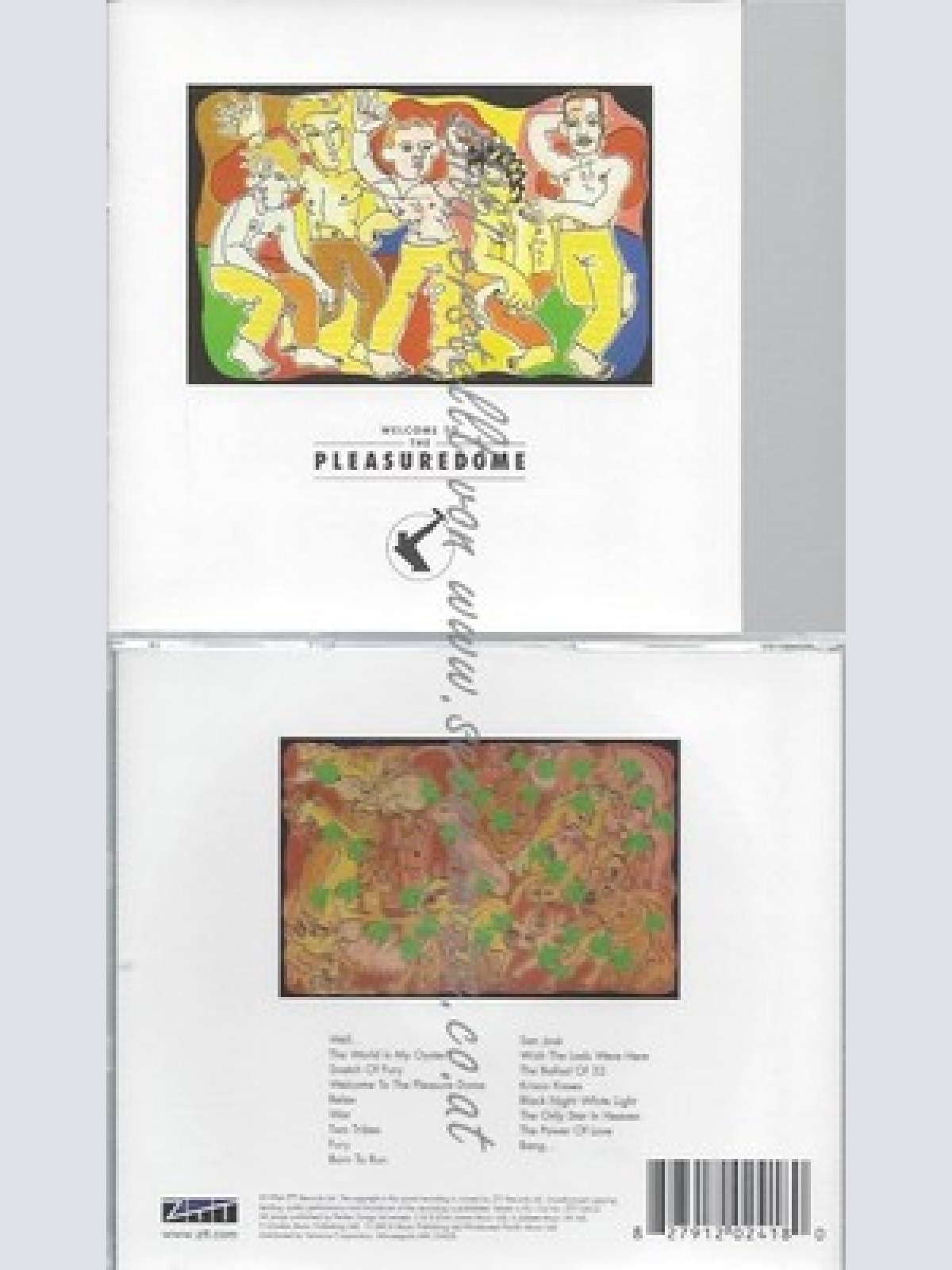 CD--FRANKIE GOES TO HOLLYWOOD - - - IMPORT -- WELCOME TO THE PLEASURE DOME
