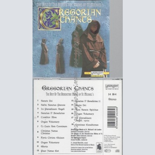 CD--BENEDICTINE MONKS ST.MICHAEL UND VARIOUS -KOMPONIST- - - -- GREGORIANISCHE G