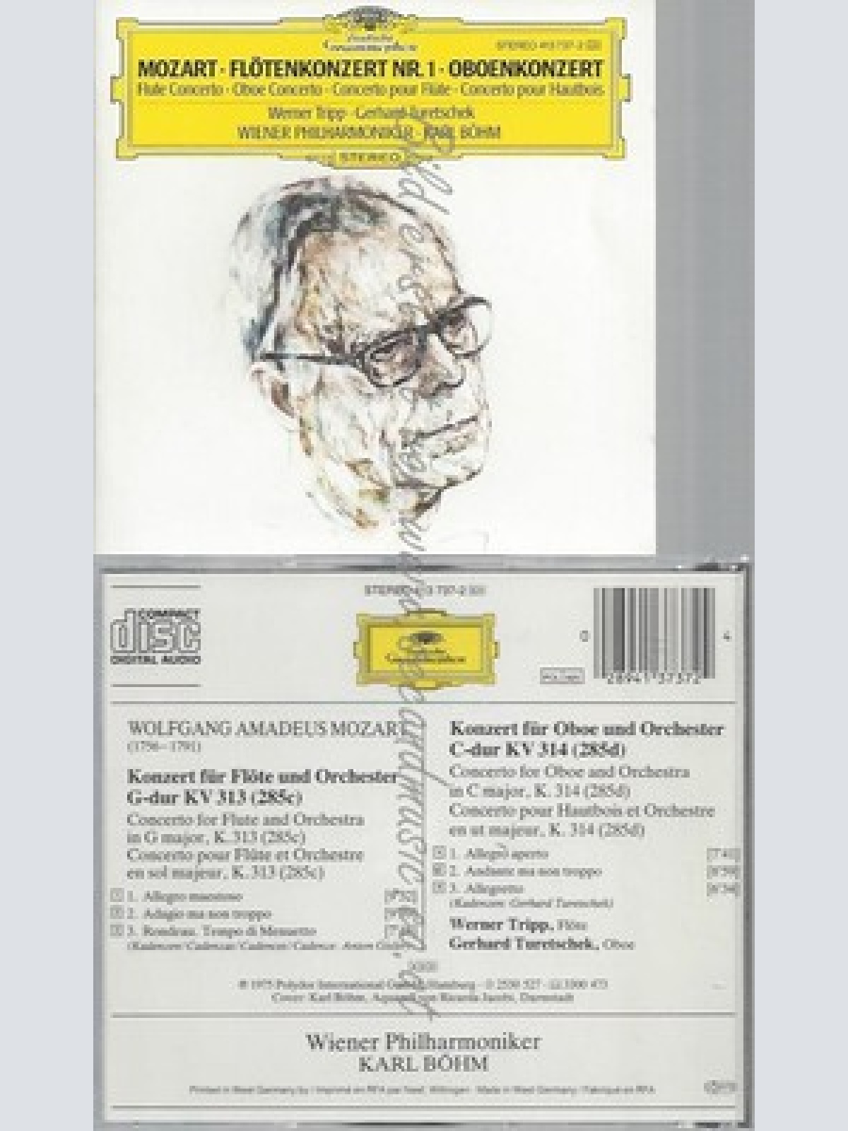 CD--BOENKONZERT / WERNER TRIPP, -KOMPONIST- -198--FLOETENKONZERT NR. 1