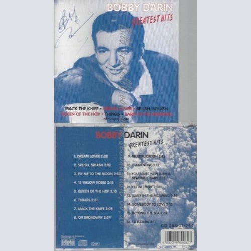 CD--BOBBY DARIN -- -- BOBBY DARIN-GREATEST HITS