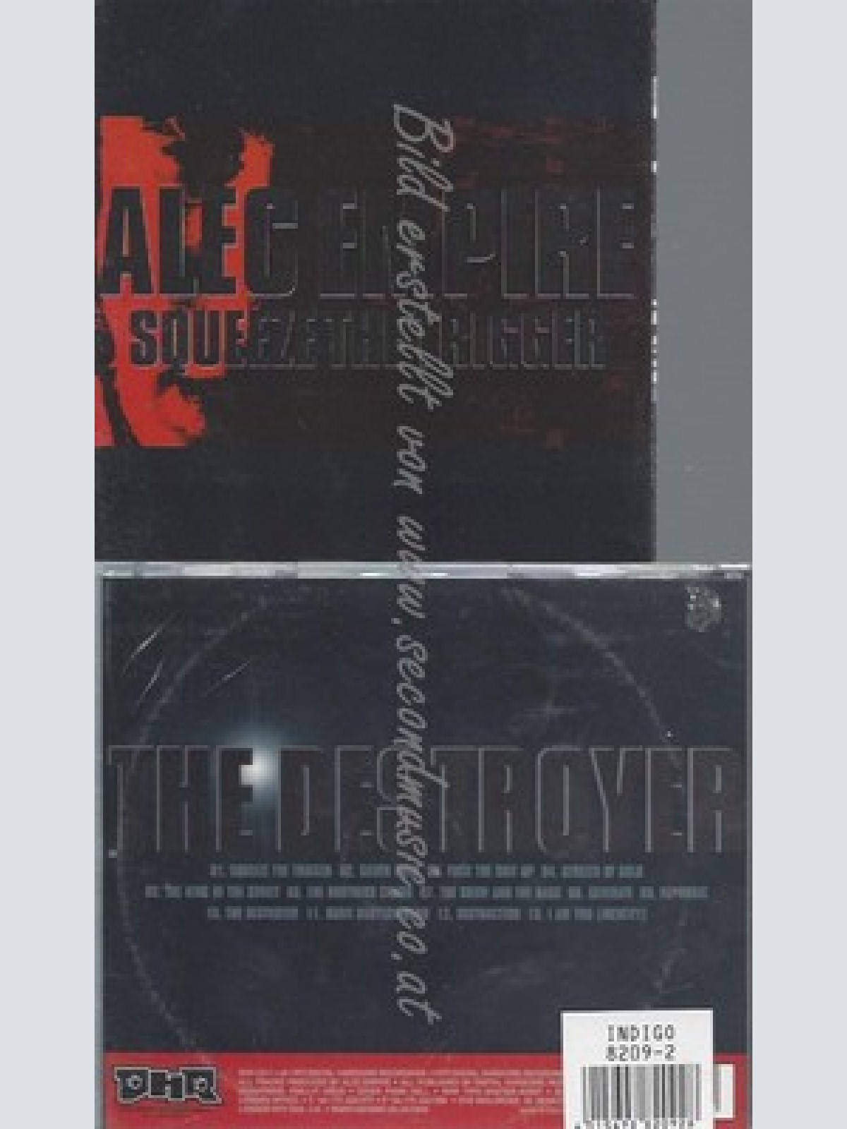 CD--ALEC EMPIRE--SQUEEZE THE TRIGGER
