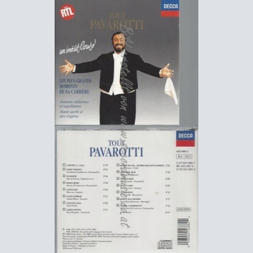 CD--LUCIANO PAVAROTTI -- -- TOUT PAVAROTTI