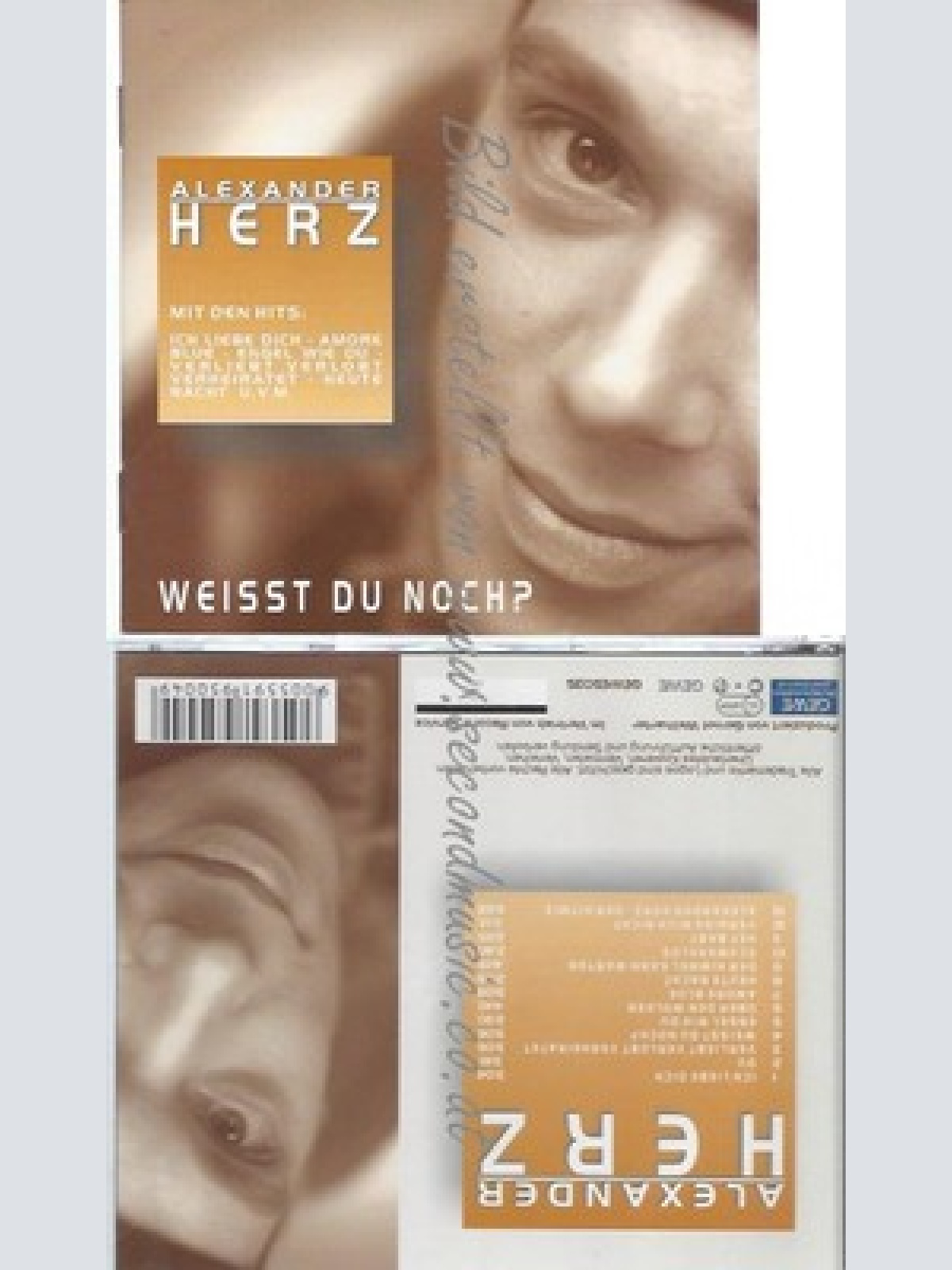 CD--ALEXANDER HERZ--WEISST DU NOCHCD