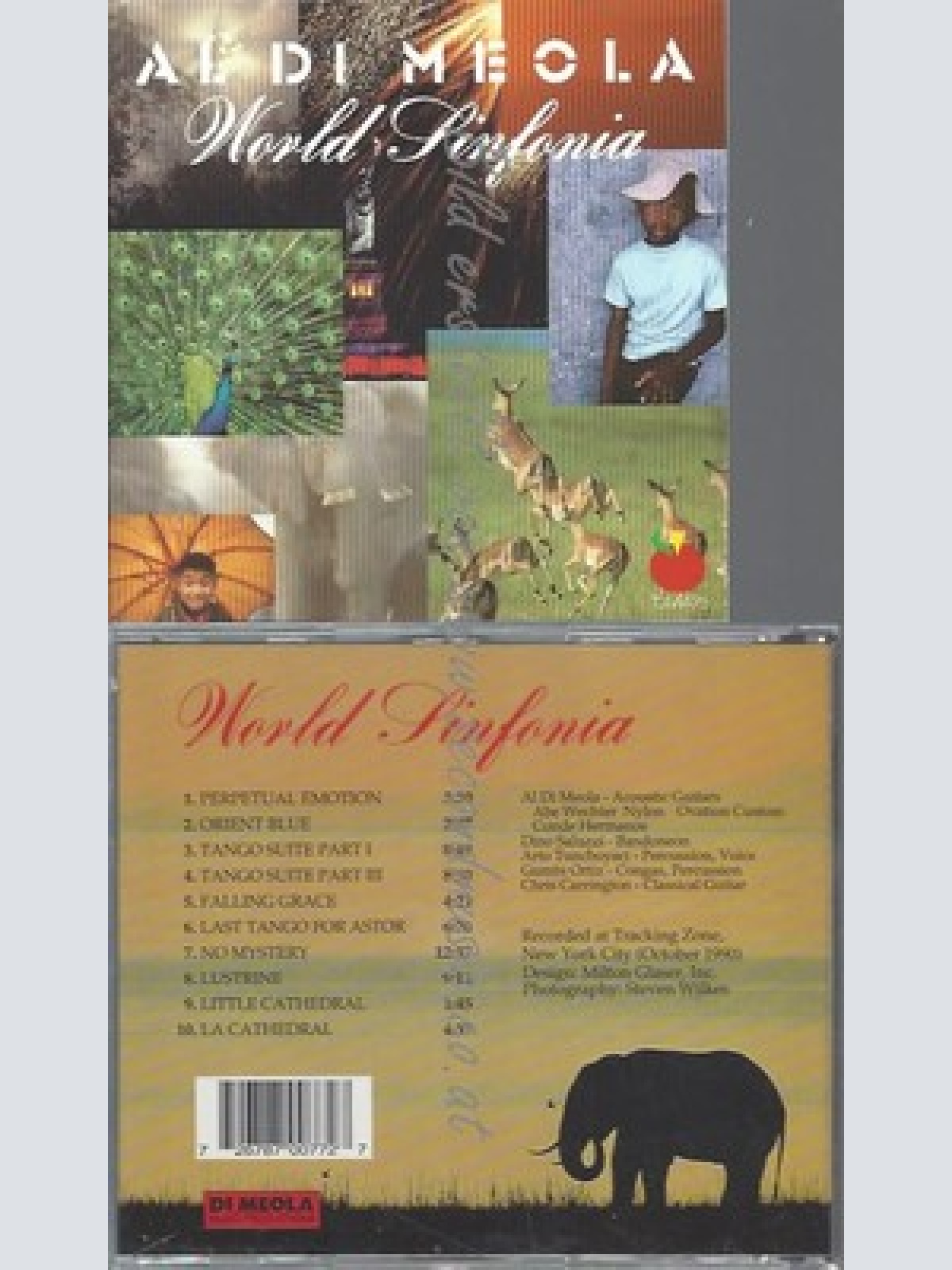 CD--AL DI MEOLA--WORLD SINFONIA --