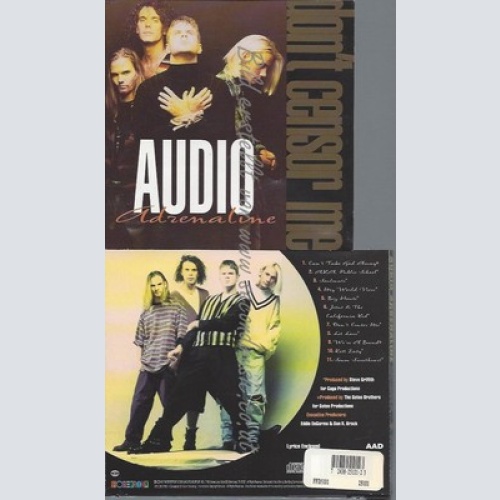 CD--AUDIO ADRENALINE--DON'T CENSOR ME | IMPORT