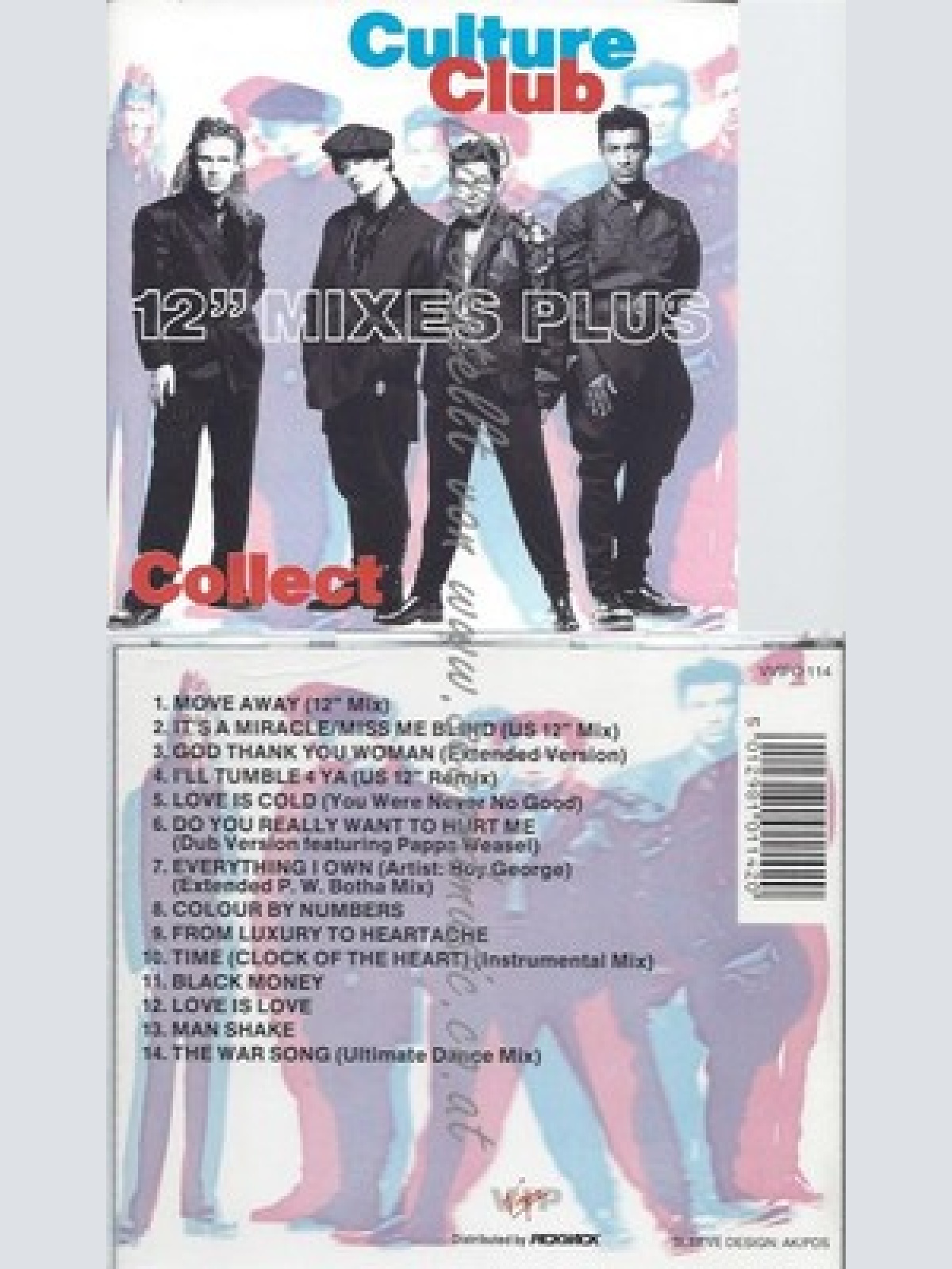 CD--CULTURE CLUB--COLLECT-12" MIXES