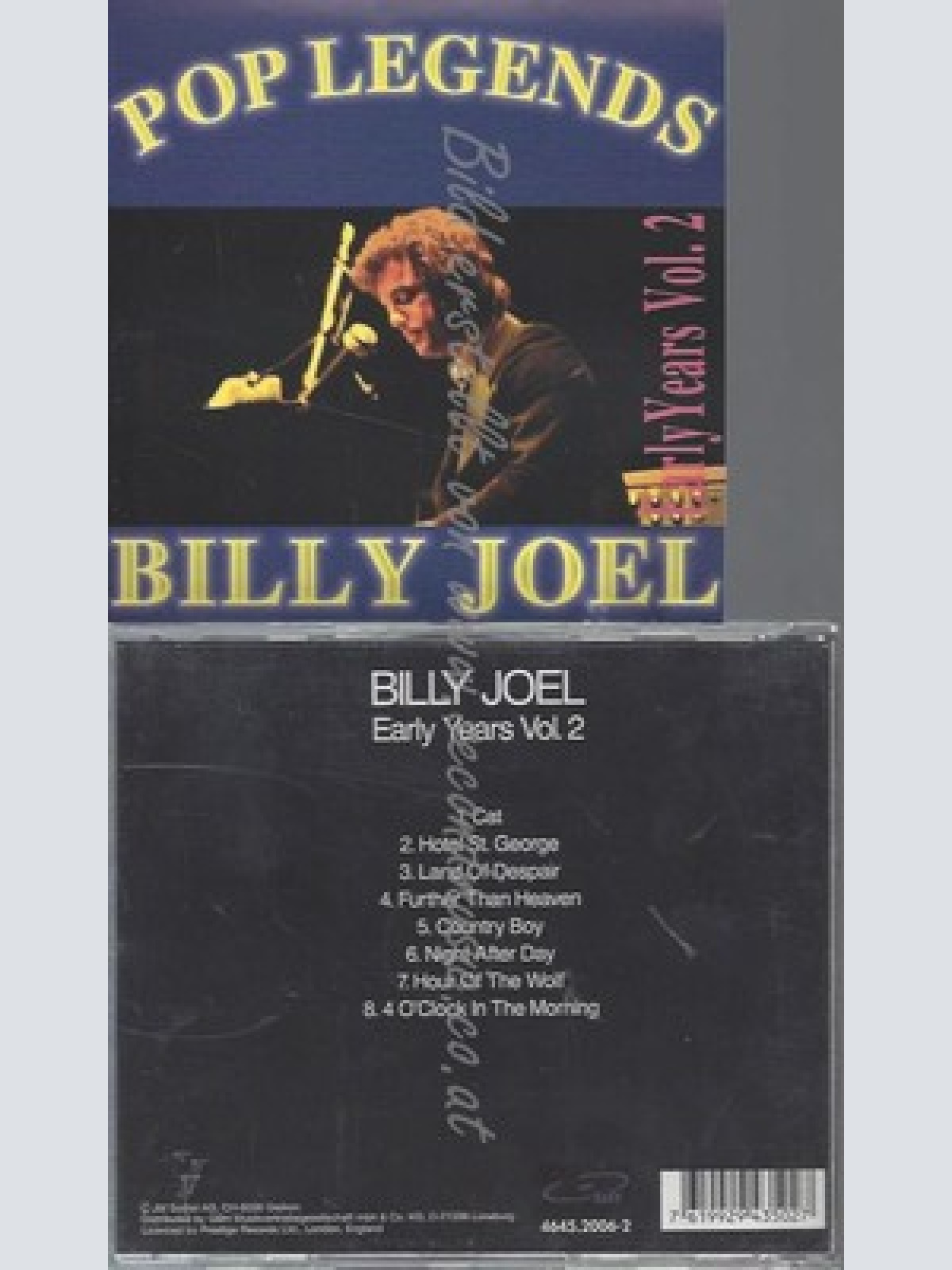 CD--BILLY JOEL--EARLY YEARS 2