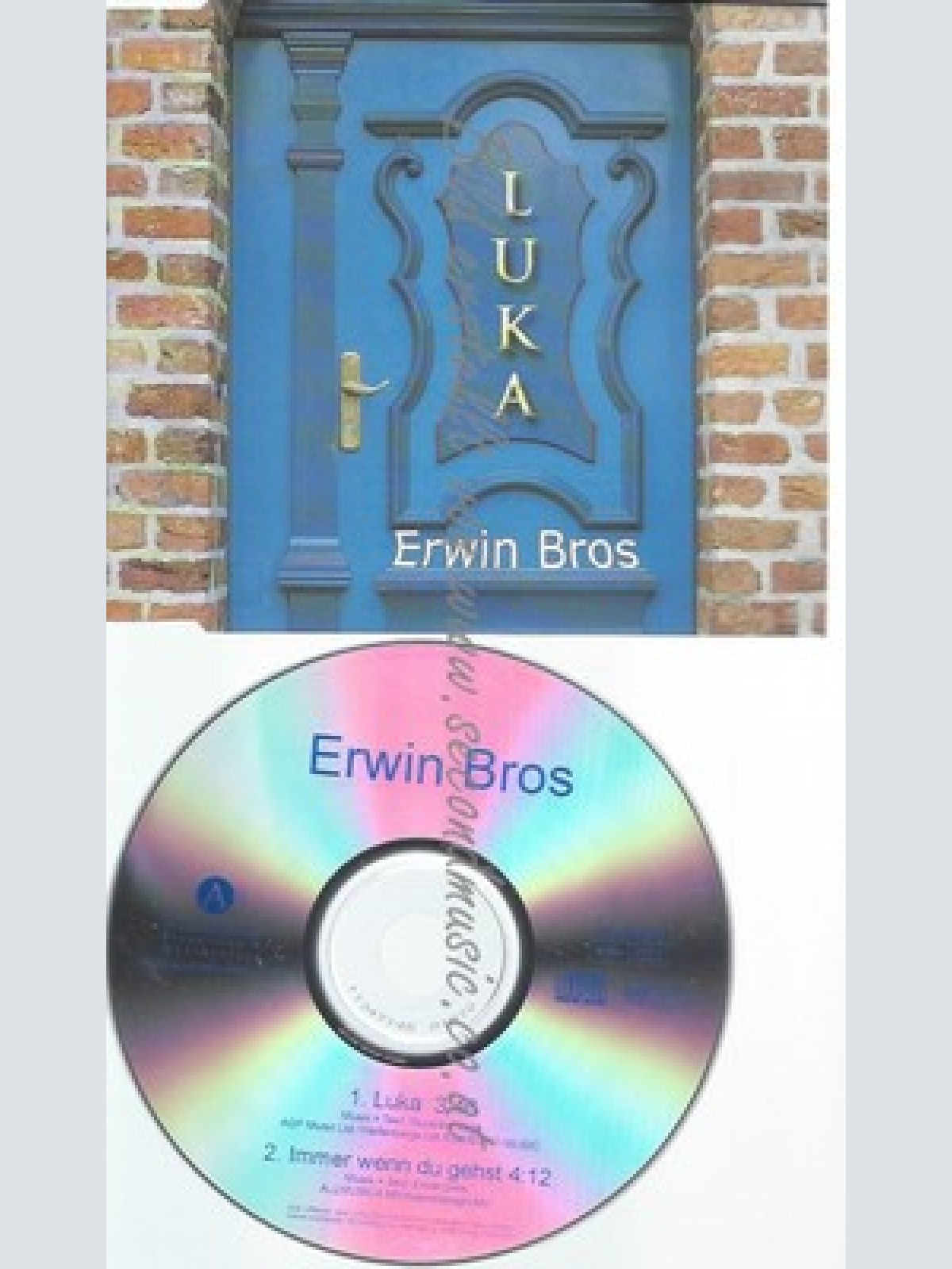 CD--BROS,ERWIN UND VEGA,SUZANNE--LUKA | SINGLE