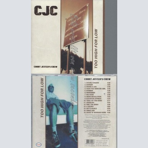 CD--COURT JESTER'S CREW--TOO HIGH FOR LOW [VINYL LP]