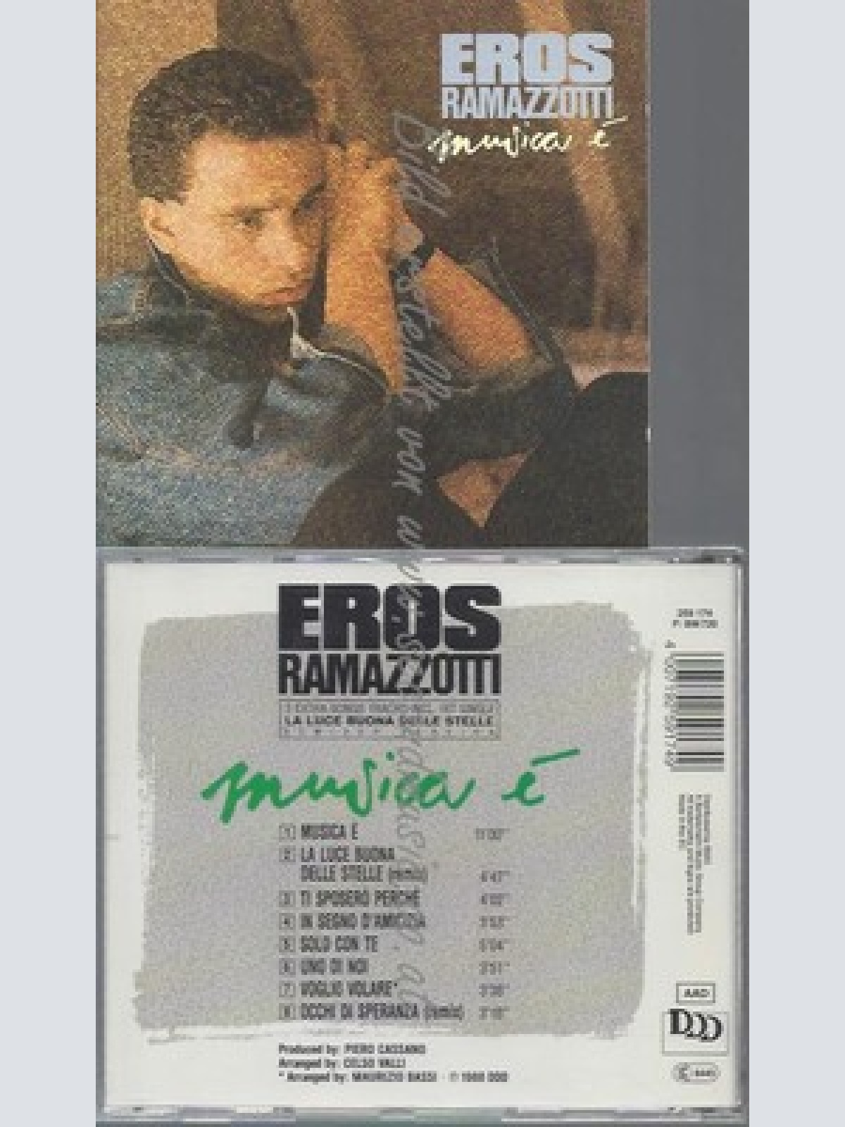CD--EROS RAMAZZOTTI--MUSICA E