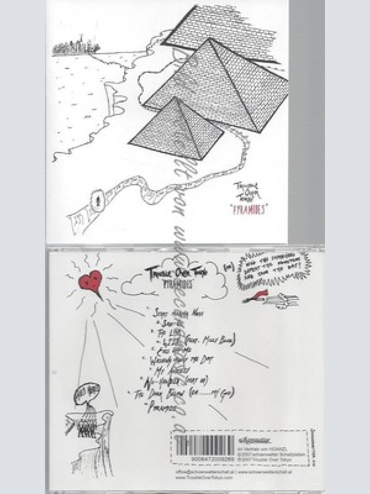 CD--TROUBLE OVER TOKYO -- -- PYRAMIDES