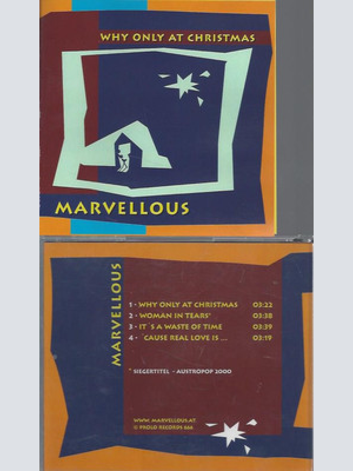 CD--MARVELLOUS--WHY ONLY AT CHRISTMAS