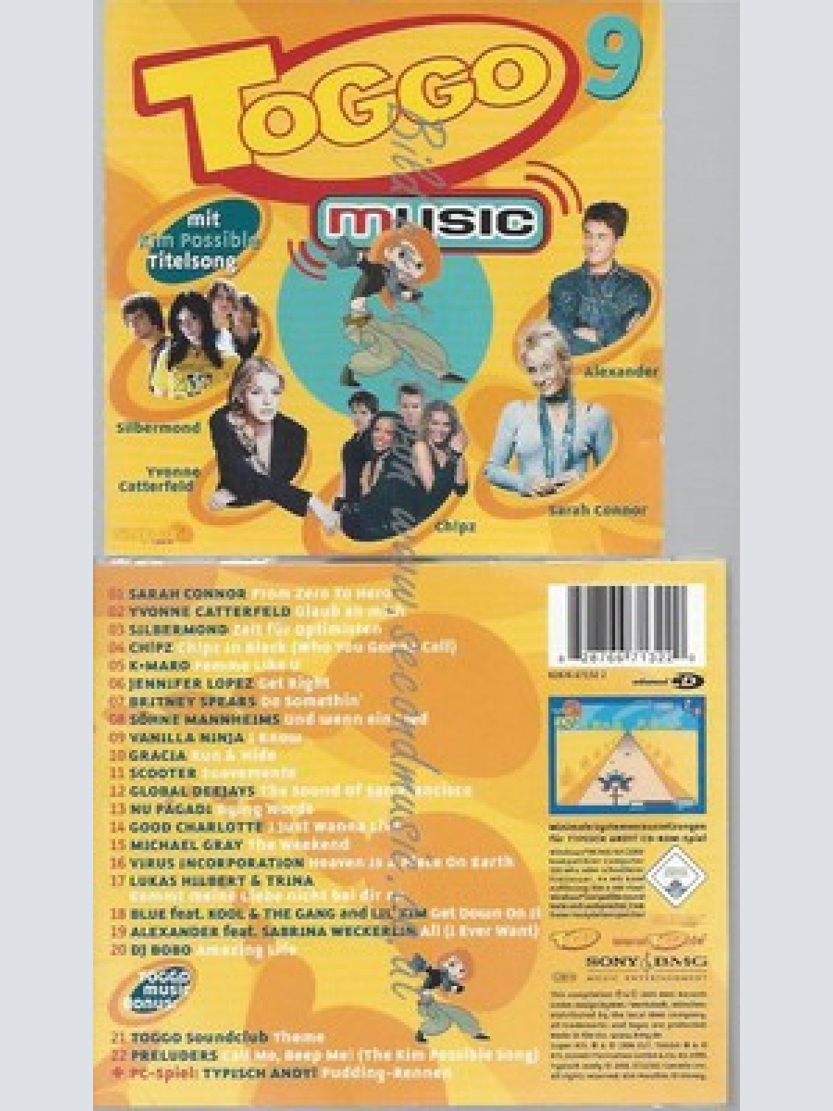 CD--VARIOUS - - -- TOGGO-DIE 9TE