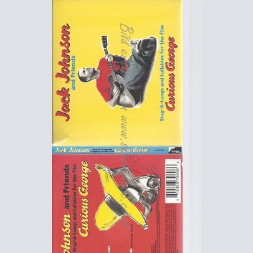 CD--JACK JOHNSON -- ----A-LONGS & LULLABIES FOR THE FILM CURIOUS GEORGE
