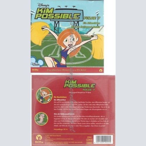CD--WALT DISNEY - - -- KIM POSSIBLE FOLGE 7