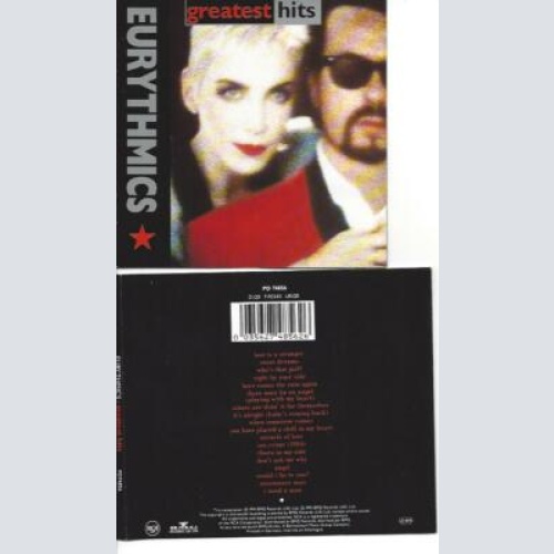 CD--EURYTHMICS -- -- GREATEST HITS