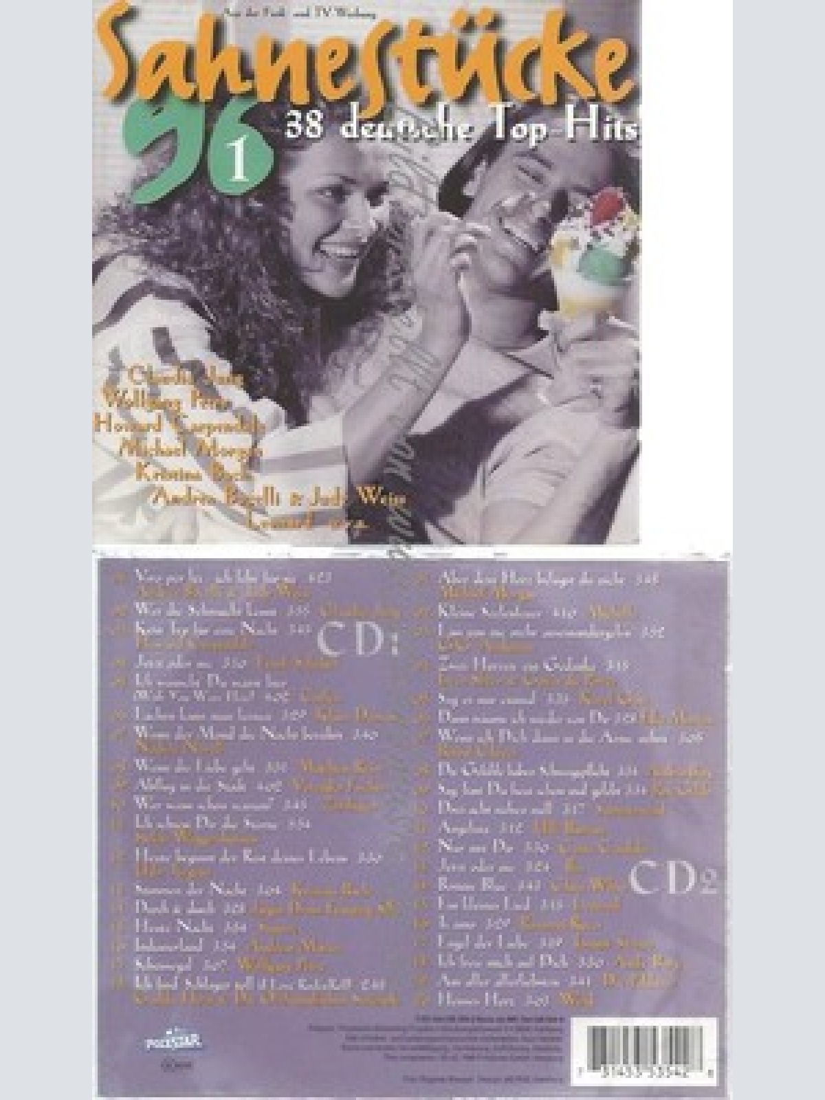 CD--VARIOUS - - - DOPPEL-CD -- SAHNESTUECKE '96