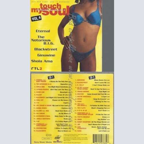 CD--VARIOUS - - - DOPPEL-CD -- TOUCH MY SOUL - THE FINEST OF BLACK MUSIC VOL. 9