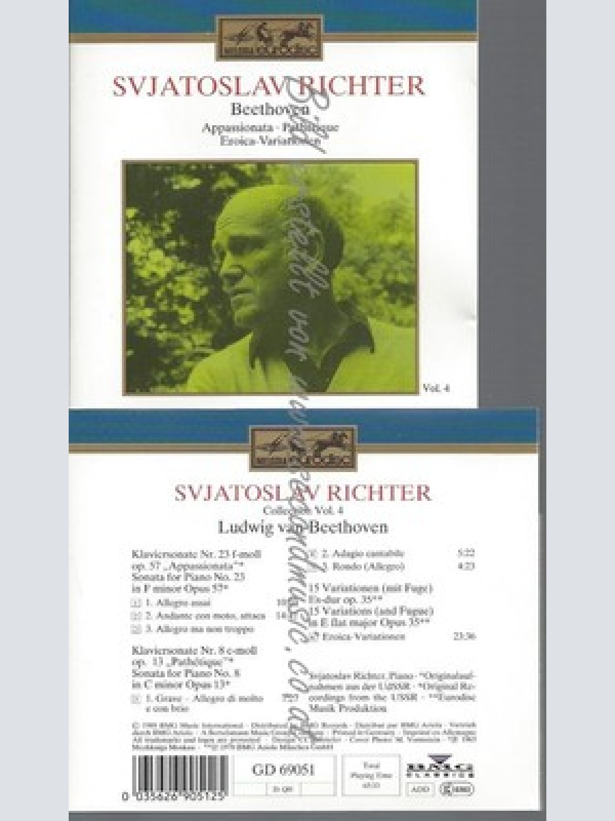CD--SVJATOSLAV RICHTER-BEETHOVEN