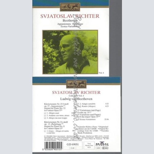 CD--SVJATOSLAV RICHTER-BEETHOVEN